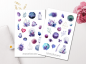 Preview: Crystals Sticker Set